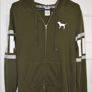 VS Pink Army Green Jacket🔥🤤